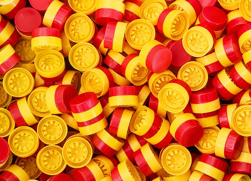 CTC caps for edible oil bottles